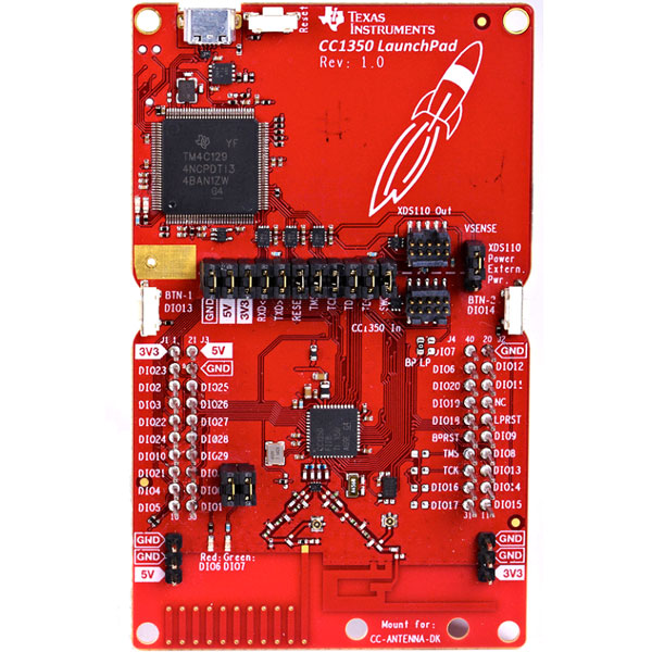 CC1350 SimpleLink™ MCU Launchpad Dev Kits TI DigiKey